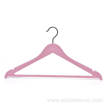 EISHO Eco-friendly Plastic Hanger Pink Color